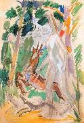 Zygmunt Waliszewski Diana on hunting France oil painting artist